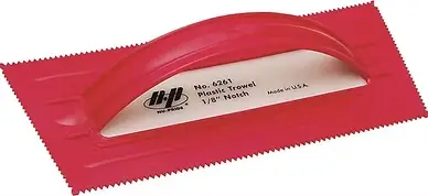 1/8" V Notched Trowel for Glue
