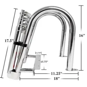 premium4stepladder3 1 1/4" Adjustable front Strut