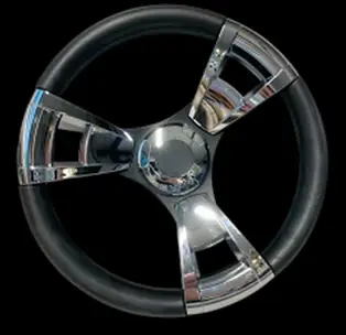 Black Premium Steering Wheel