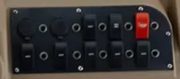 Premium Helm Switch Panel